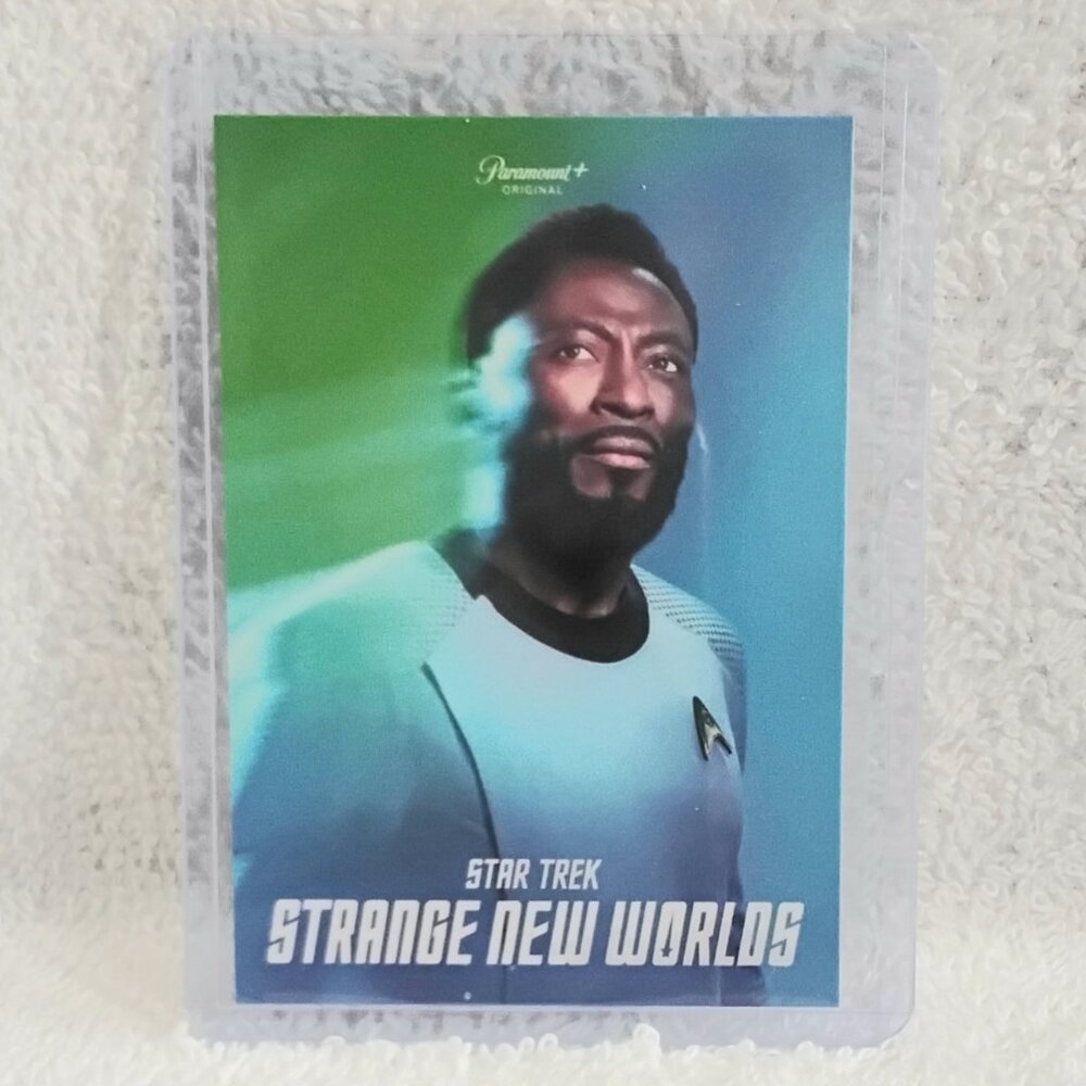 3/$25 Mint 2023 STAR TREK: Strange New Worlds M'Benga Limited Promo Card!!